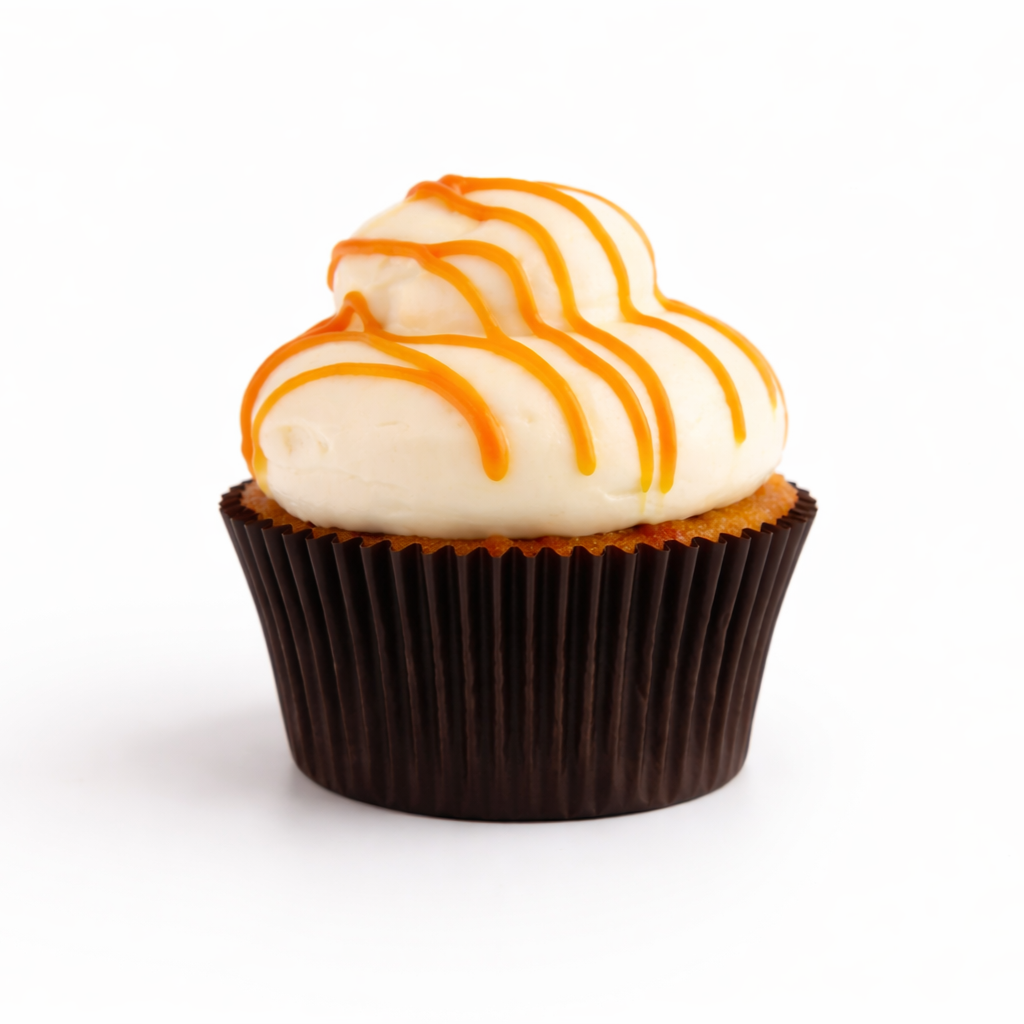 Salted caramel cupcake