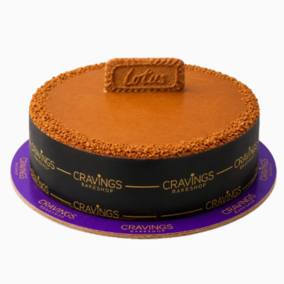Lotus Butter Dry Cake